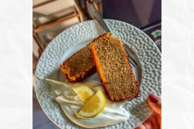 Citronový chlebíček s mákem