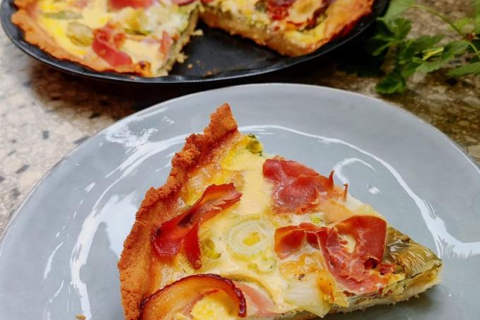 Quiche, kyš nebo slaný koláč