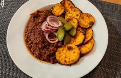 Chilli con carne s batáty