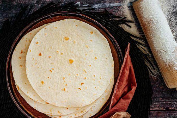 Domácí tortilly ze špaldové mouky