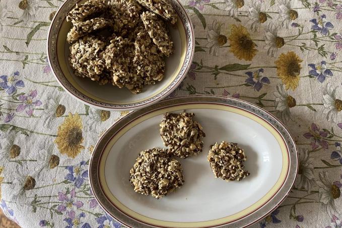 Slané semínkové sušenky