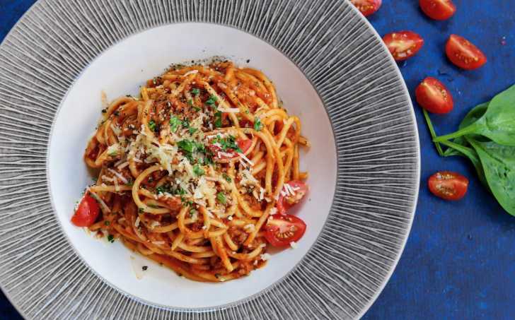 Omáčka z červené čočky, ala Bolognese