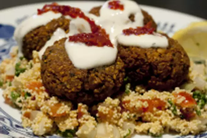 Falafel tabouleh