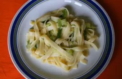 Fettuccine s cuketou